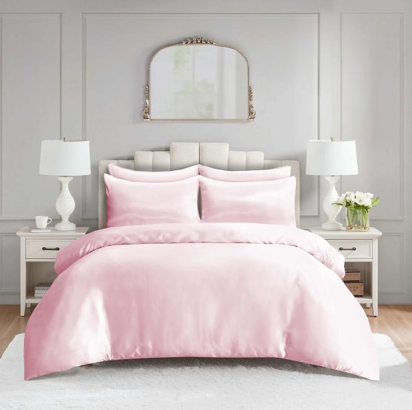 6 Pcs Satin Bedding Set - Image 2