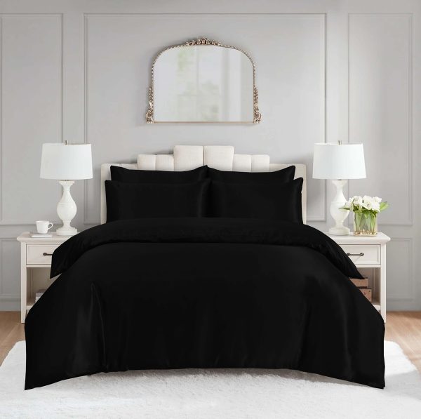 6 Pcs Satin Bedding Set - Image 3