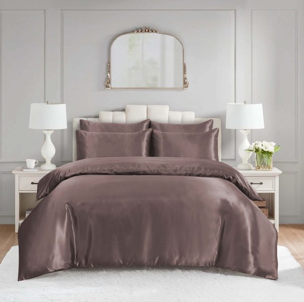 6 Pcs Satin Bedding Set - Image 5