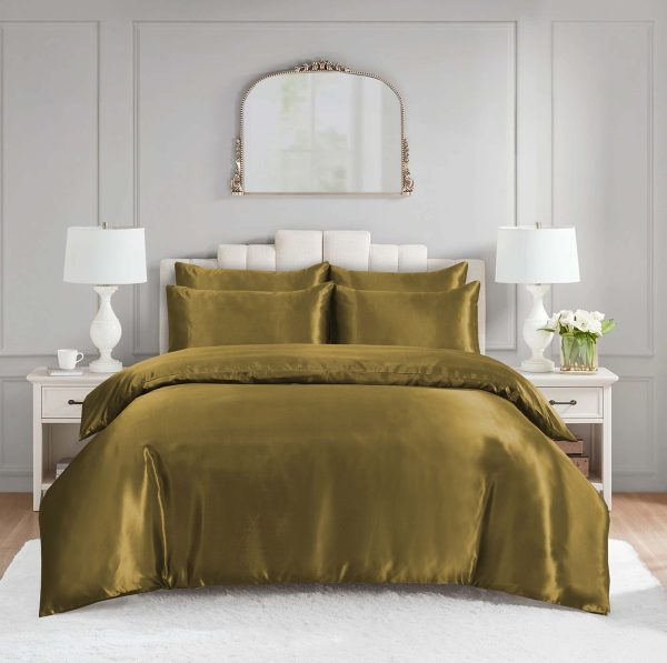6 Pcs Satin Bedding Set - Image 8